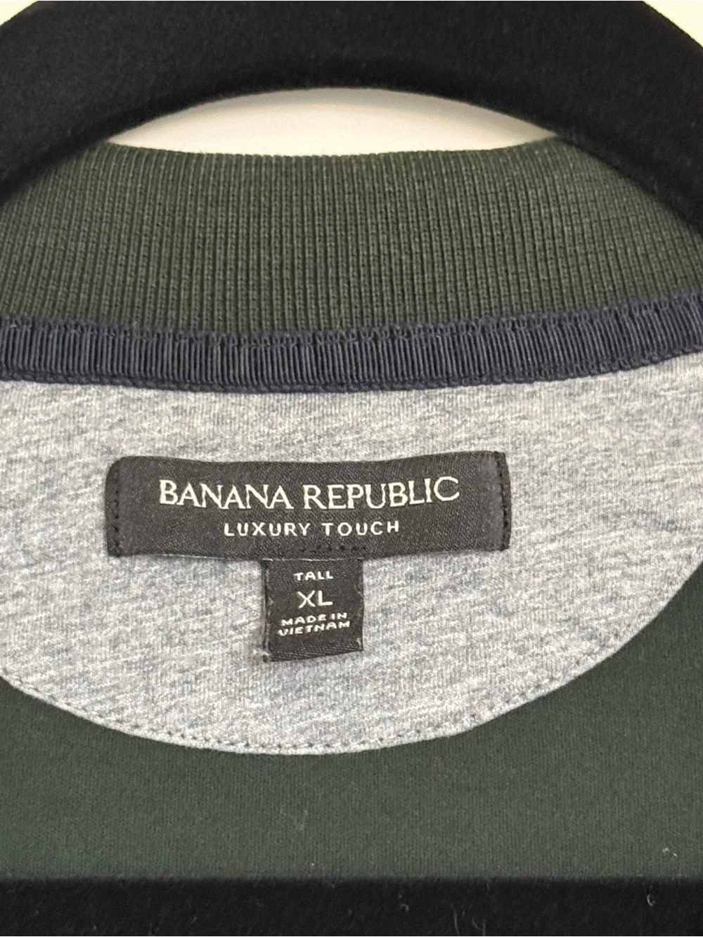 Banana Republic luxury touch Dark Green Polo Shirt